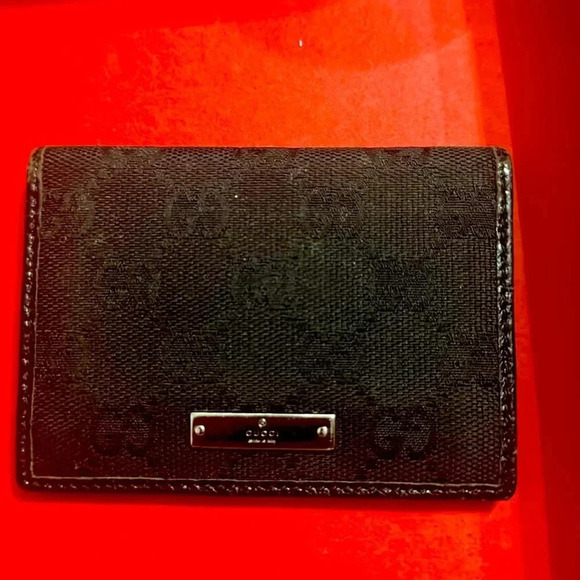 Gucci GG Canvas monogram card holder - Picture 2 of 5
